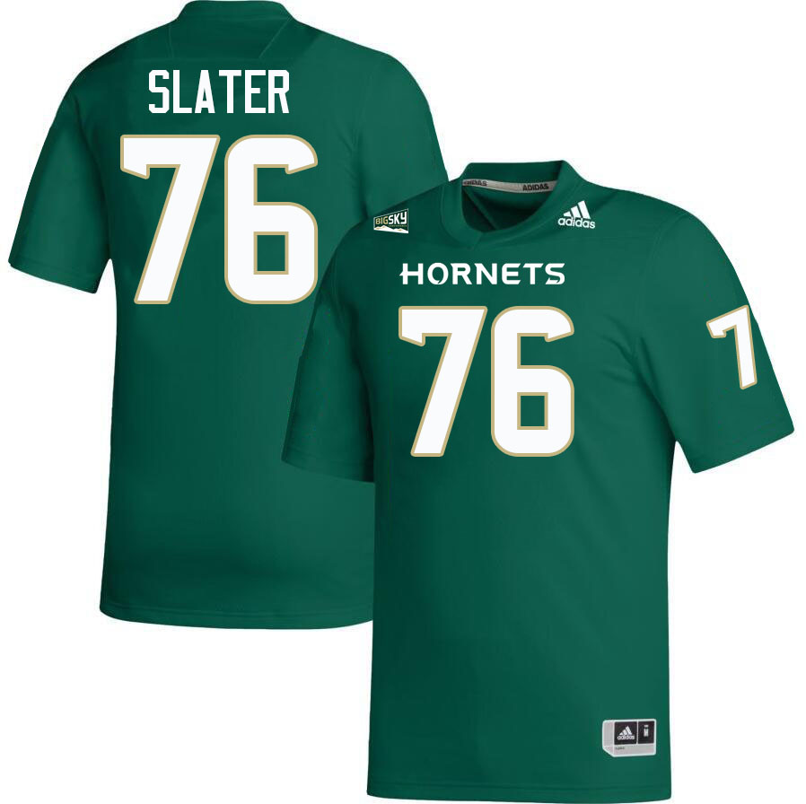 Jackson Slater SAC State Jersey,Sacramento State Hornets #76 Jackson Slater Jersey-Green